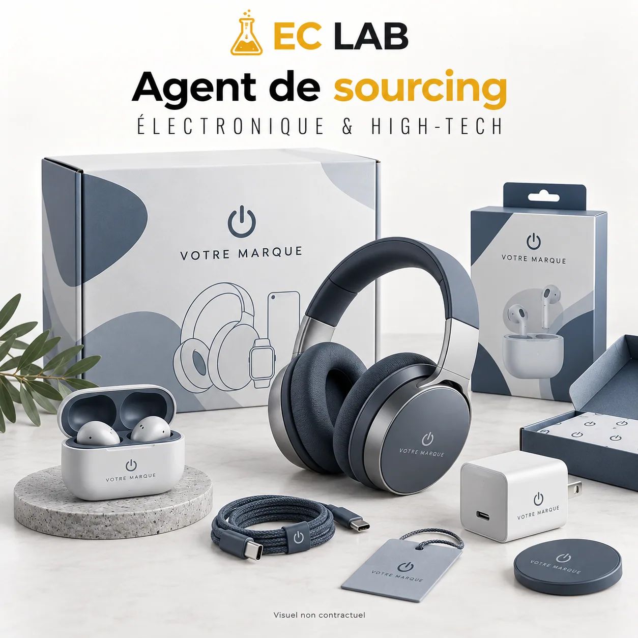 Casque audio, écouteurs et accessoires de charge